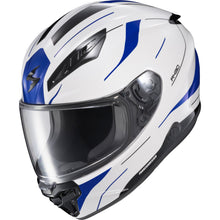 Exo R430 Full Face Helmet Cutlass White/Blue Xl