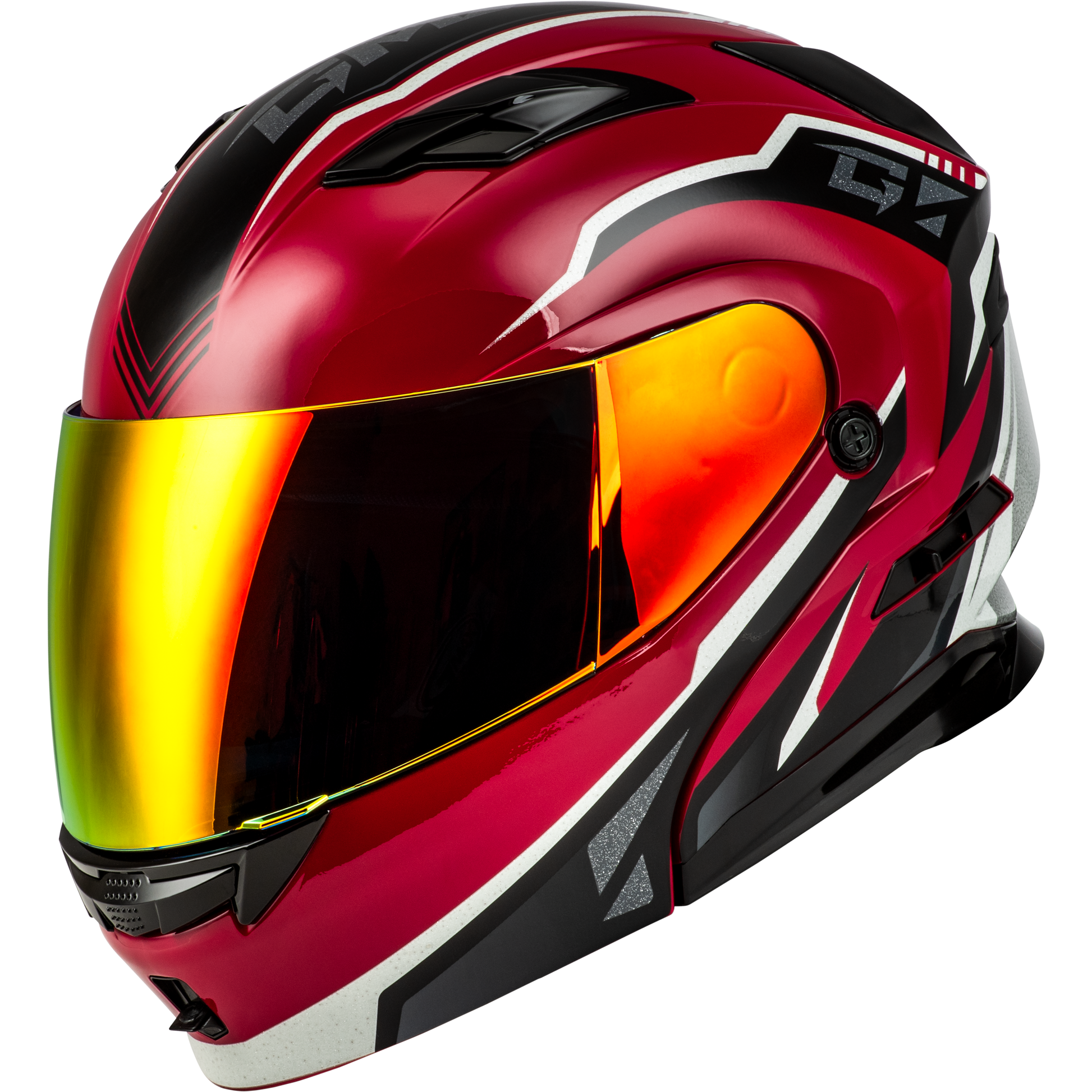 Md 01 Volta Helmet Red Metallic Md