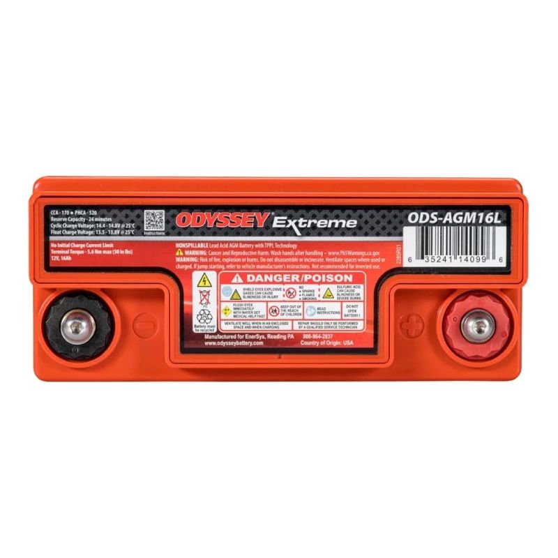 
                      
                        Odyssey Battery Powersport Extreme AGM Battery (PC680)
                      
                    