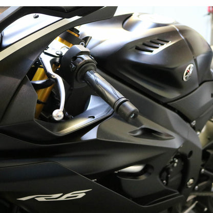 Bar End Sliders Black