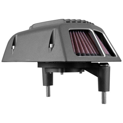 K&N Street Metal Intake System for 01-16 Harley-Davidson Softail/Dyna - Shaker Black