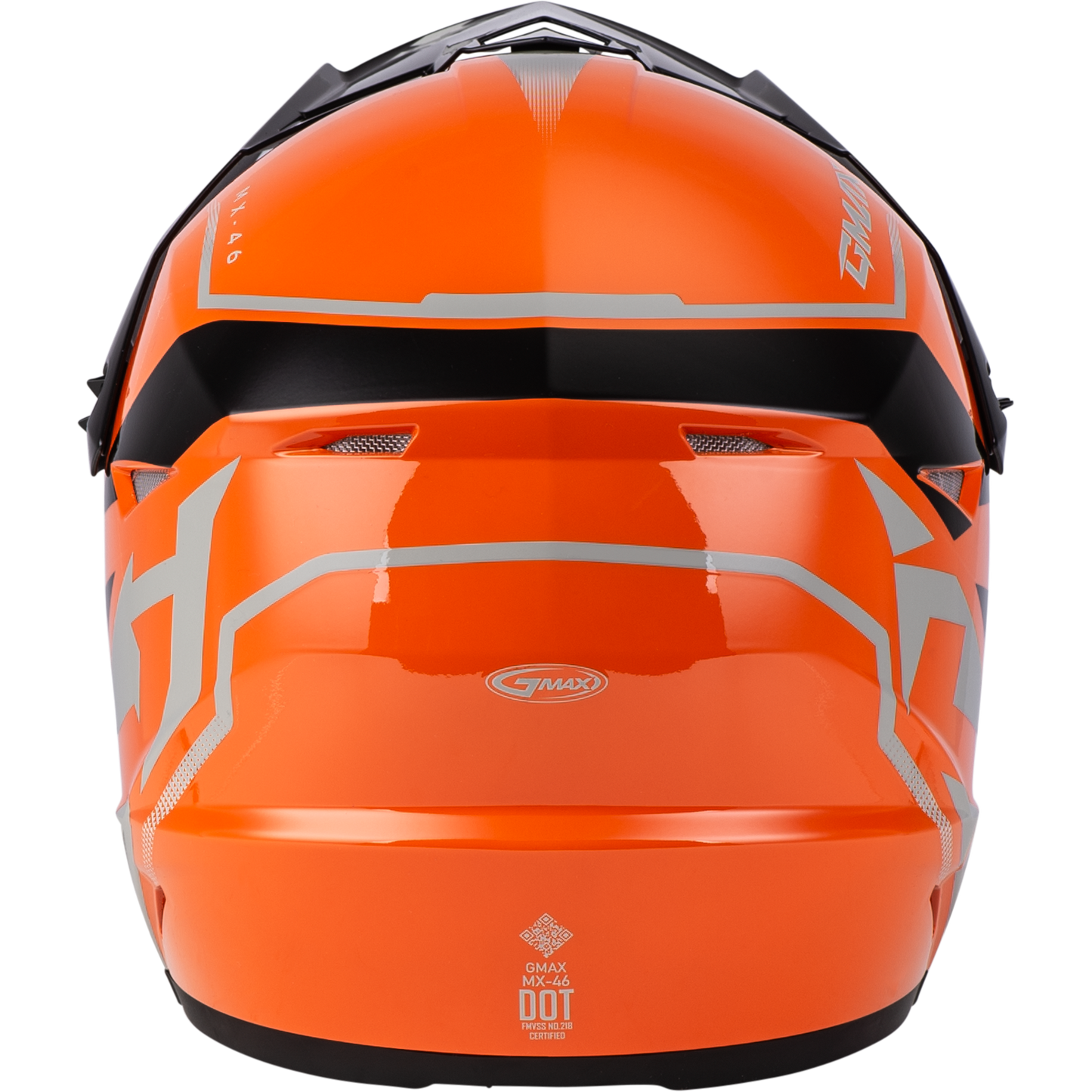 Mx 46 Compound Helmet Orange/Black/Grey 2x
