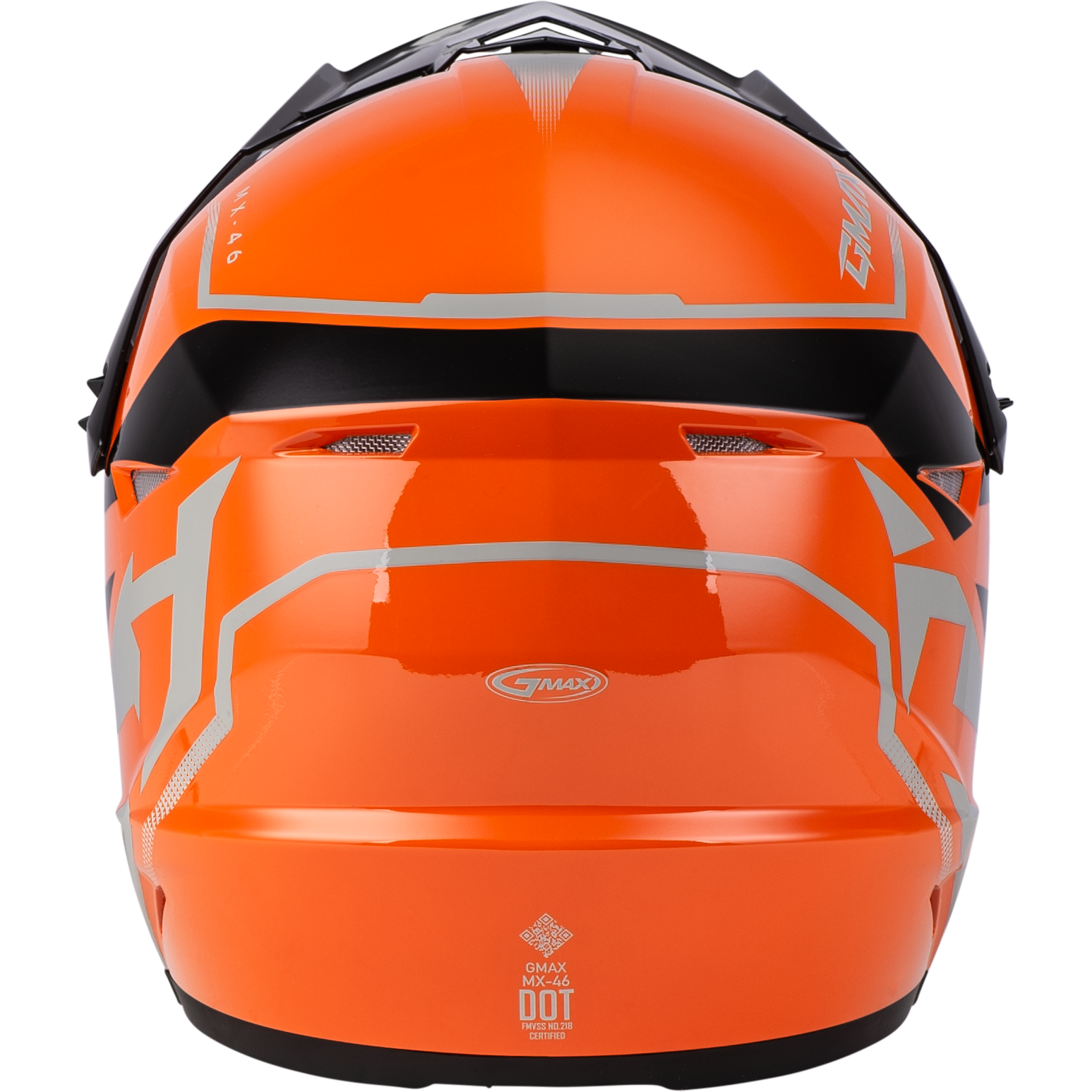 Mx 46 Compound Helmet Orange/Black/Grey 2x