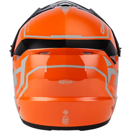 Mx 46 Compound Helmet Orange/Black/Grey Xl