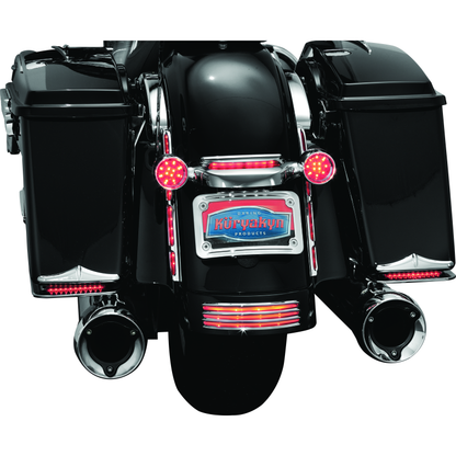 Kuryakyn L.E.D. Turn Signal Bar Filler Panel Red