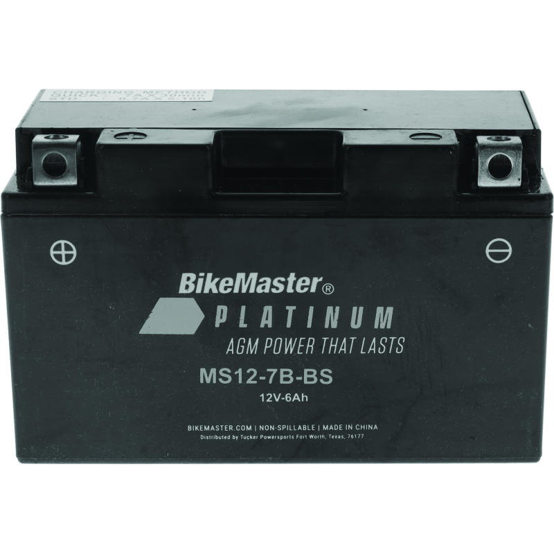 BikeMaster AGM Battery - MS12-7B-BS