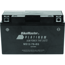 BikeMaster AGM Battery - MS12-7B-BS