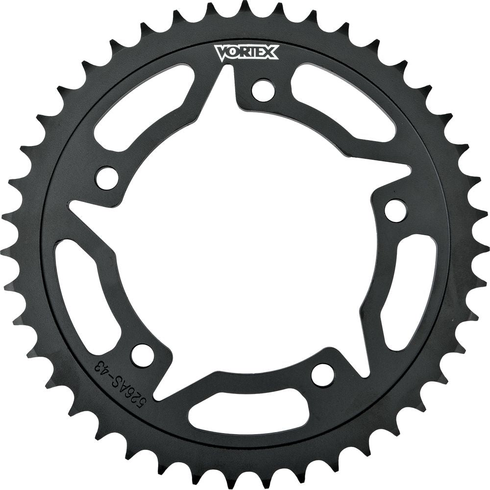 Rear Sprocket Steel 48t 530 Blk Kaw/Suz/Yam