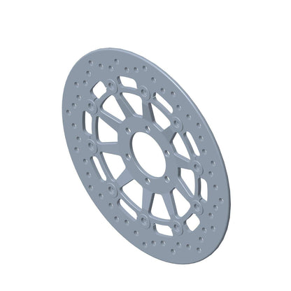 Indian Motorcycle Brake Rotor, Cruiser Black, Genuine OEM Part 1911624-266, Qty 1