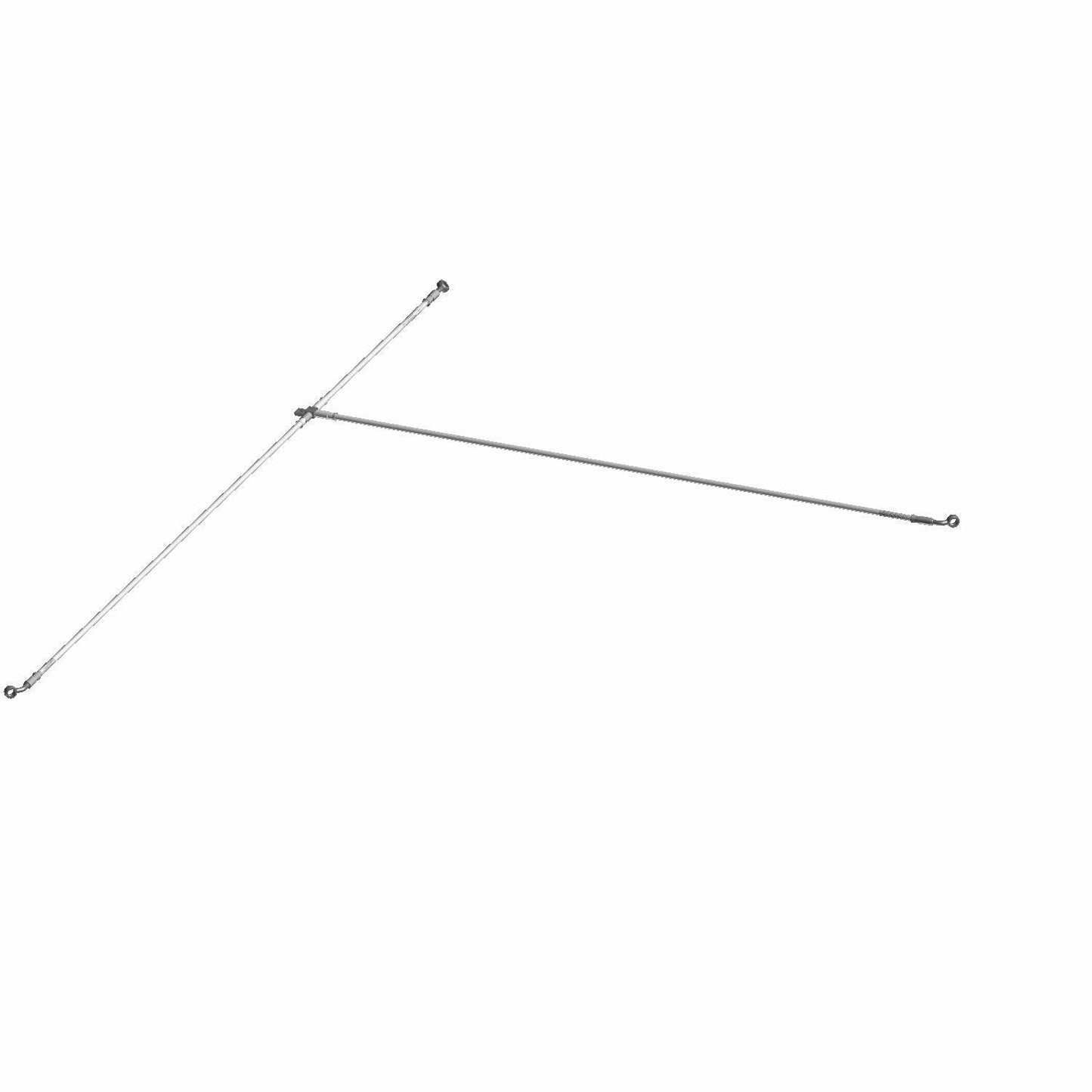Polaris ATV Service Brake Line, Genuine OEM Part 1913034, Qty 1