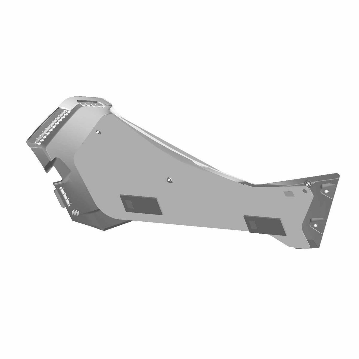 Polaris ATV Panel/Shield Assembly, Right, White Lightning, Genuine OEM Part 2636442-599, Qty 1