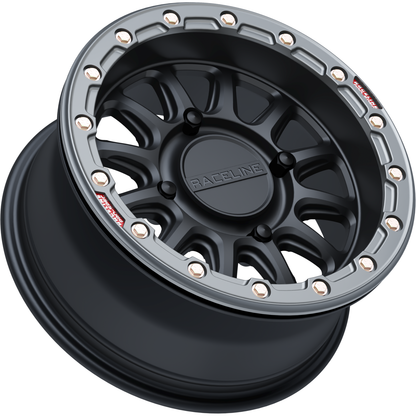 Alpha Wheel 4/156 Blk/Gunmetal 15x7 (+10mm)
