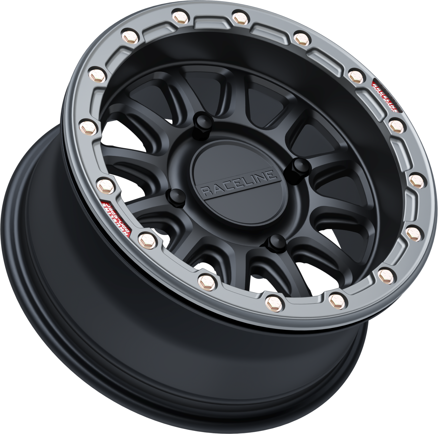 Alpha Wheel 4/137 Blk/Gunmetal 15x7 (+10mm)