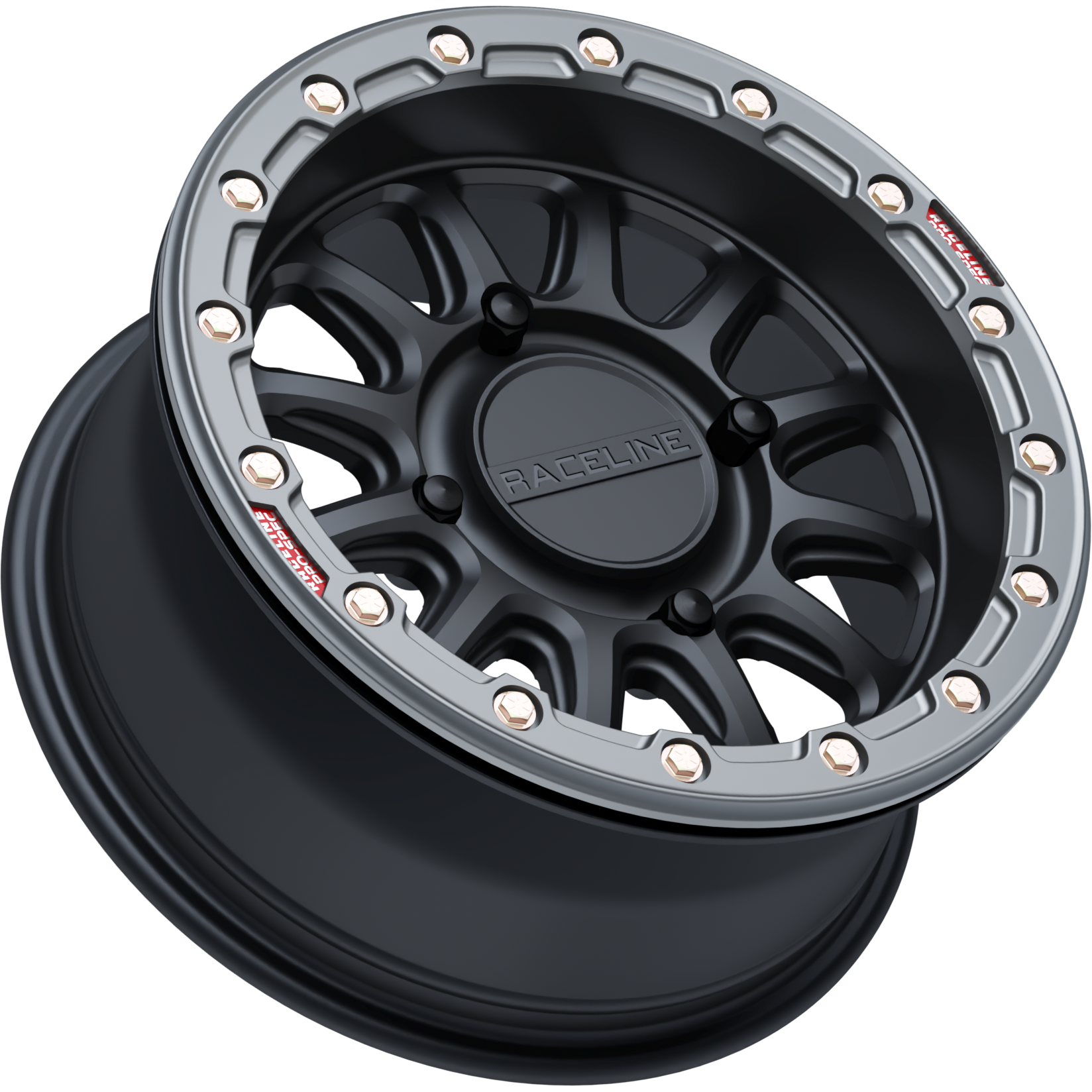 Alpha Wheel 4/137 Blk/Gunmetal 15x7 (+10mm)