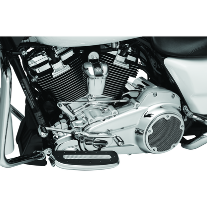 Kuryakyn Precision Transmission Top Cover 17-Up Touring Models Chrome