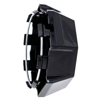 Polaris ATV Rim Cap, Medium Gloss Black, Genuine OEM Part 1521954-067, Qty 1