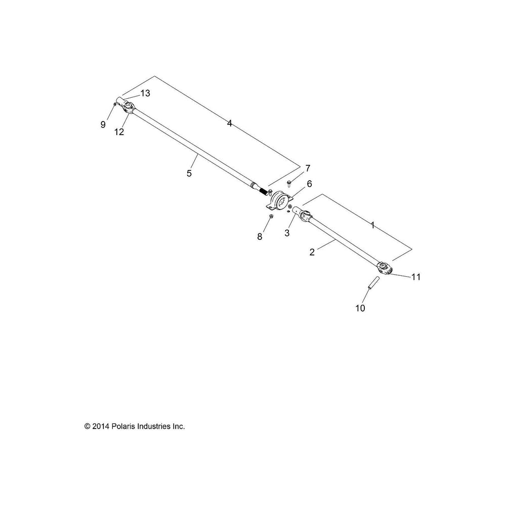 
                      
                        Polaris Ranger Slip Yoke, Genuine OEM Part 3235501, Qty 1
                      
                    