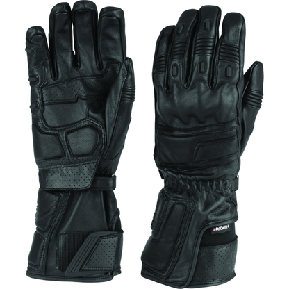FIRSTGEAR Himalayan Long Gloves Black - Small