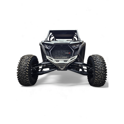 Elektric Offroad 2022-2025 Polaris Rzr Pro R/ Pro S/Turbo R Billet Front Winch Bumper Anodized Clear