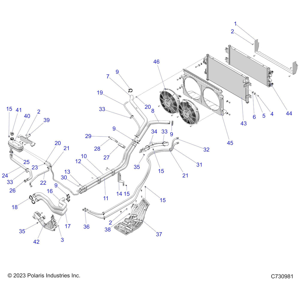 
                      
                        Polaris RZR Fan Assembly, Genuine OEM Part 2413794, Qty 1
                      
                    