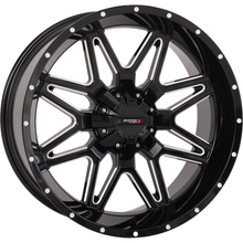 St7 Wheel 20x9 5+4 (0mm) 4/137 & 4/156 Gloss Blk Milled