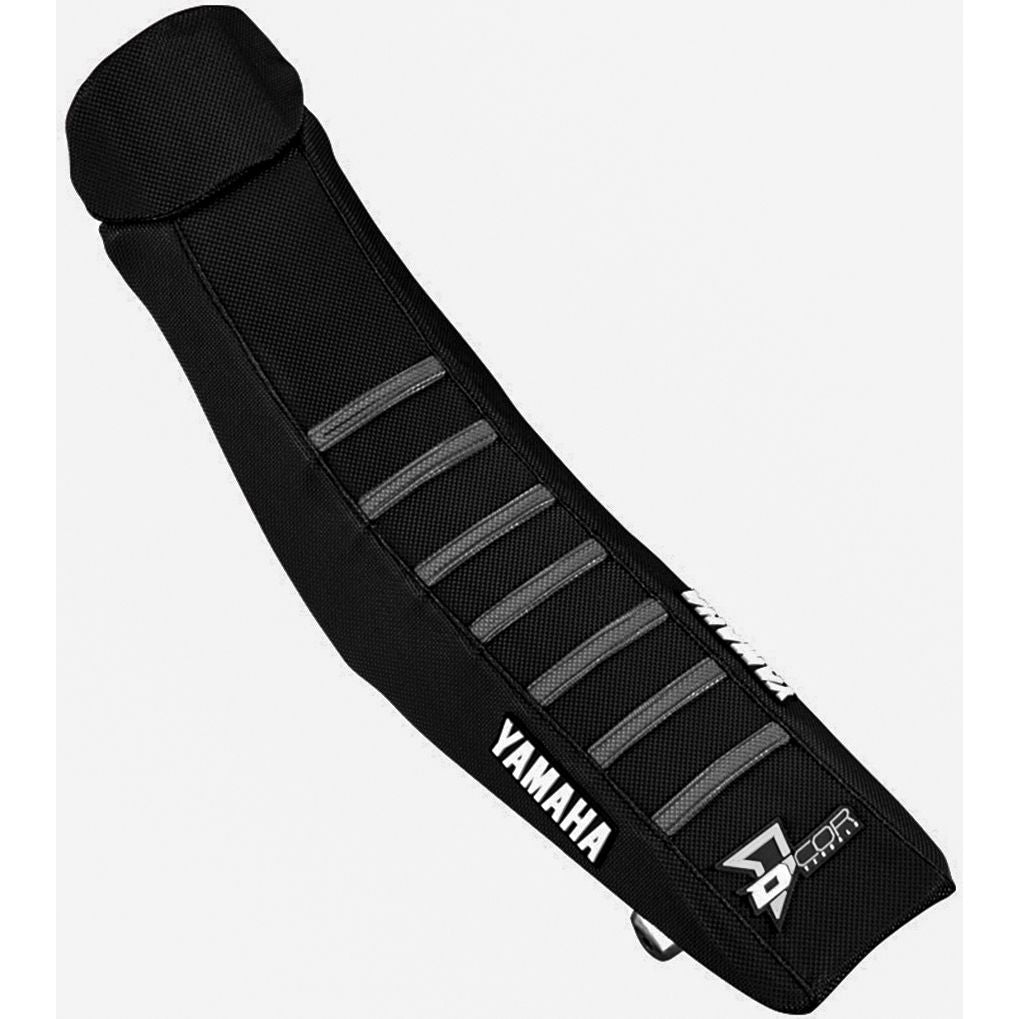 Seat Cover Black/Grey Ribs