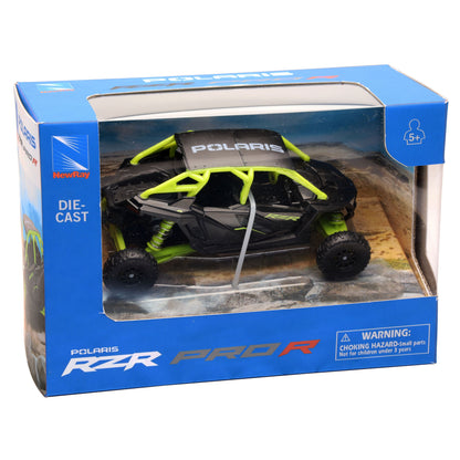 Replica 1:18 Utv Polaris Pro R Matte Onyx Black