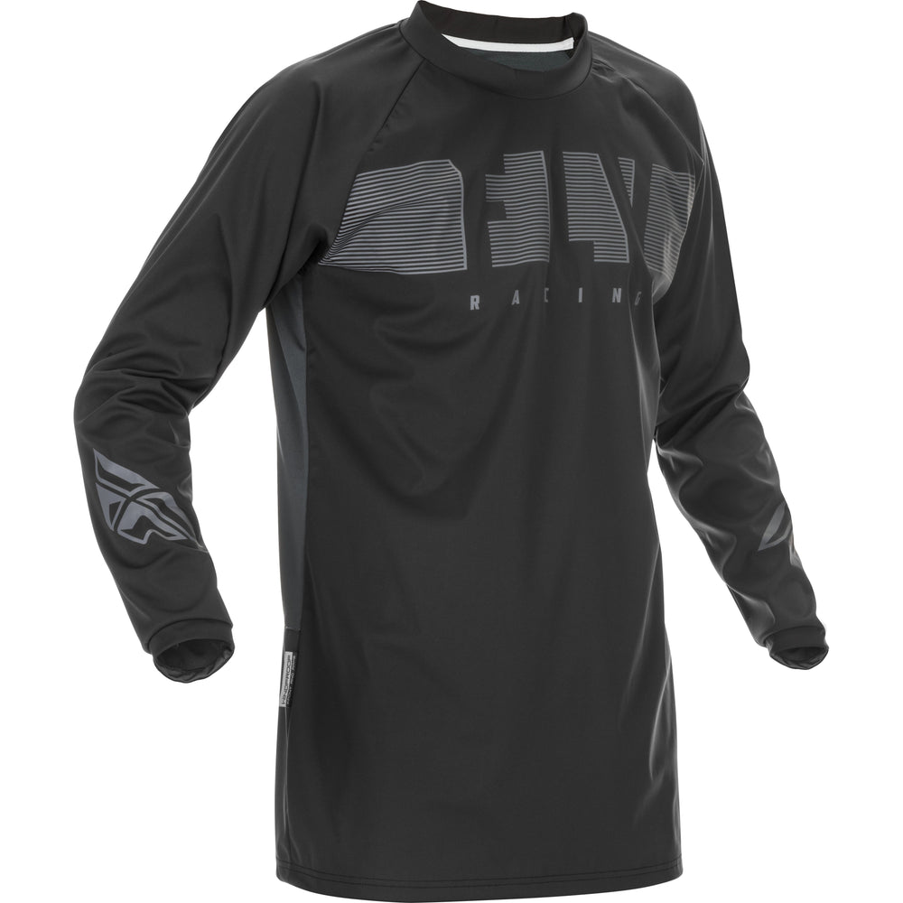 Windproof Jersey Black/Grey Lg
