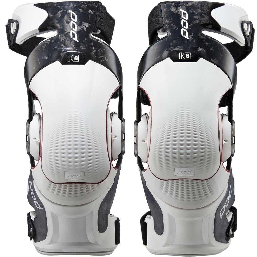 K8 3.0 Knee Brace Carbon (Pr) Carbon/White Sm