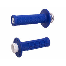 Micro X Lock On Grips Half Waffle Blue/Silver