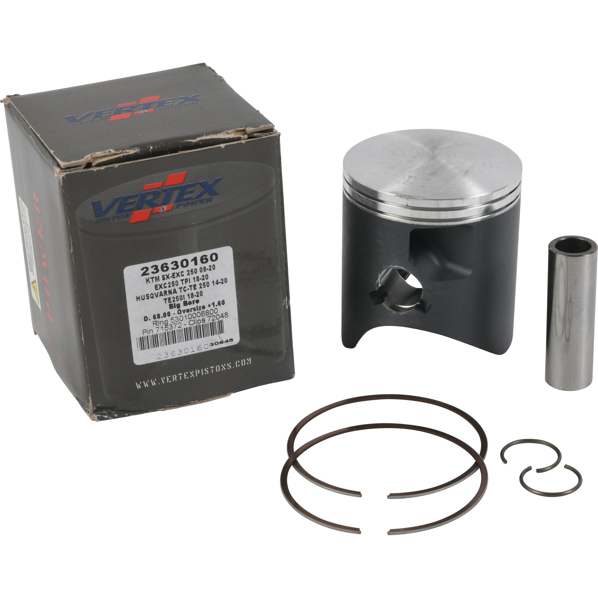 Piston Kit Bb Cast 67.95/+1.60 Husq/Ktm