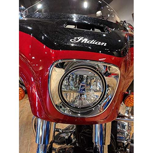 
                      
                        2019-2021 Genuine Indian Chieftain Limited/Dark Horse Headlight Bezel Chrome 2884000-156
                      
                    