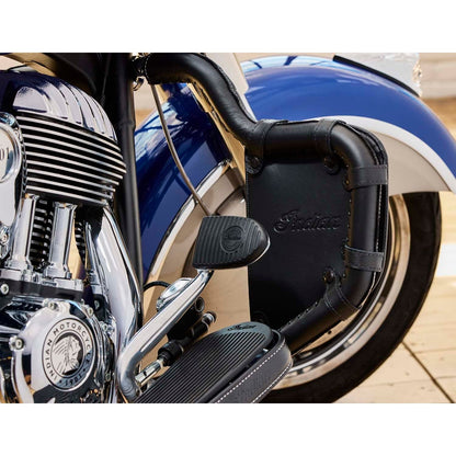 Indian Motorcycle Genuine Leather Mustache Highway Bar Wraps, Pair - 2880942-01