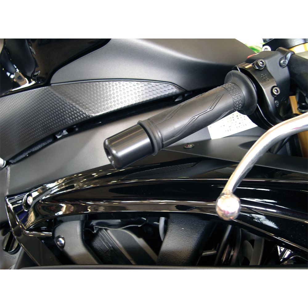 Bar End Sliders Black