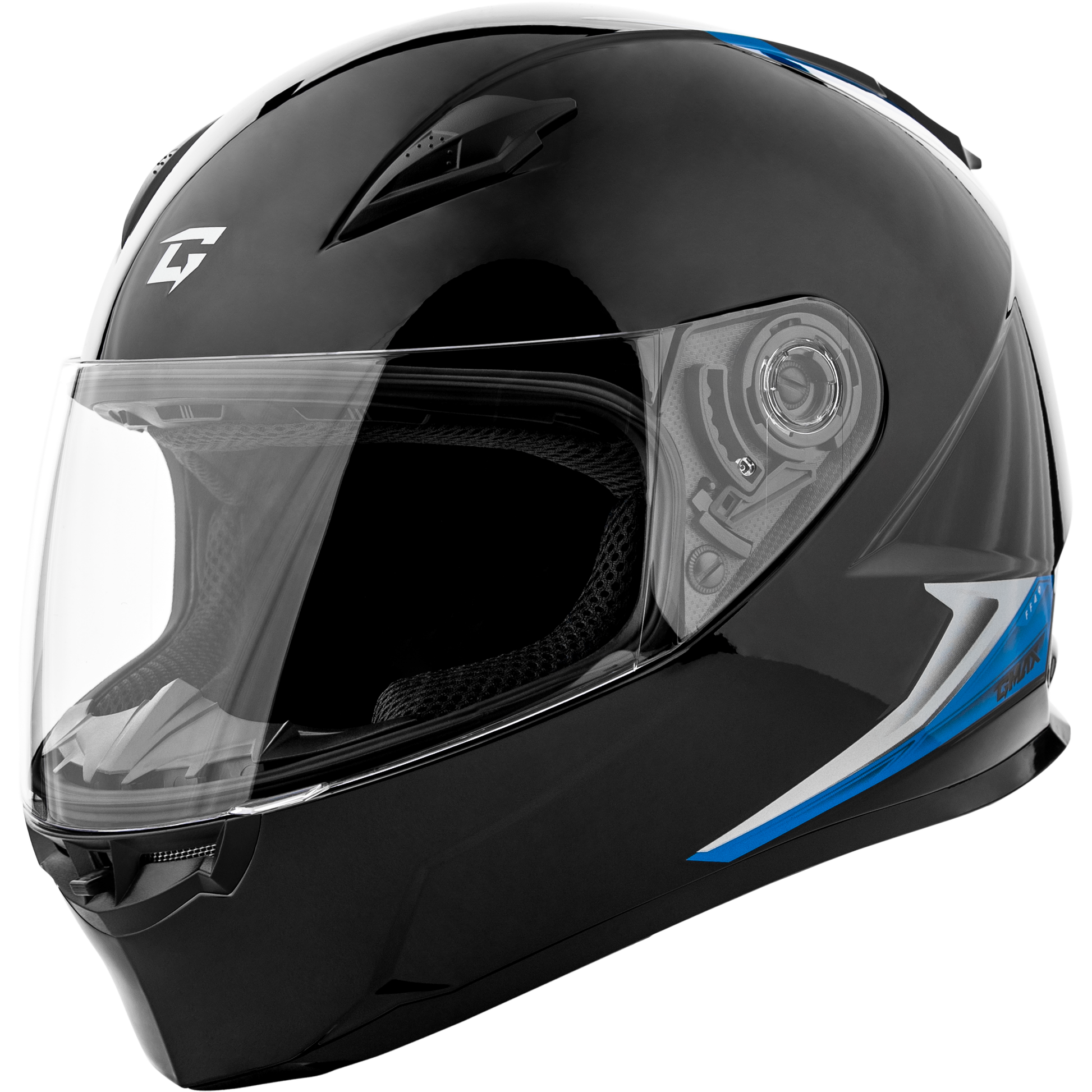 Ff 49 Syth Helmet Black/Blue Sm