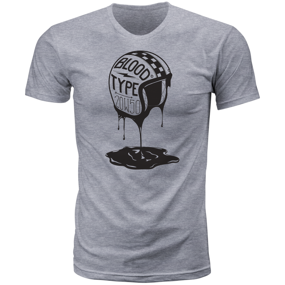 Blood Type Tee Heather 2x