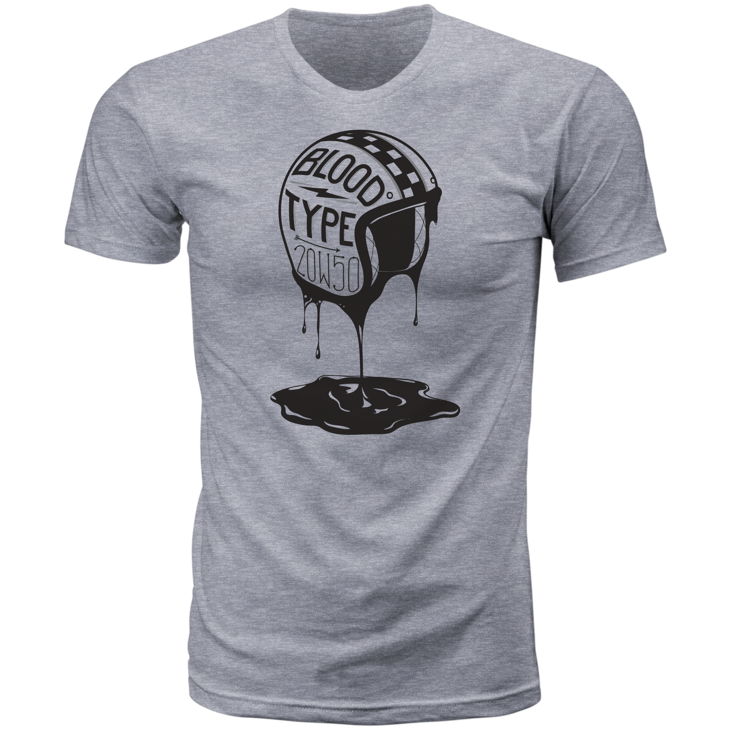 Blood Type Tee Heather Md