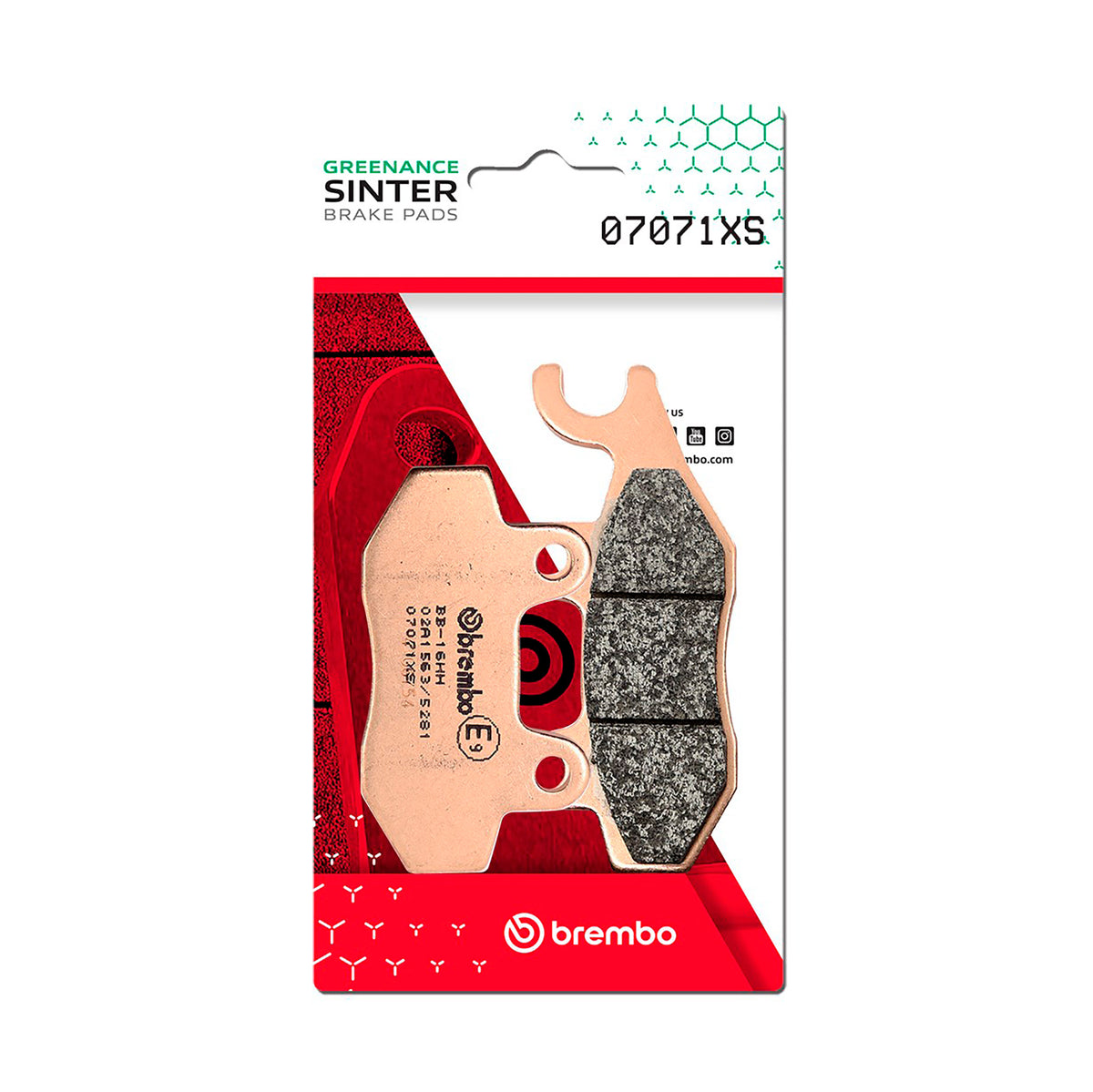 Prime Xs Brake Pads Sintered