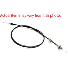Black Vinyl Throttle Cable Set + 1"