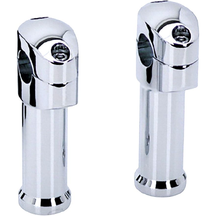 Riser Kit For 1.25" Dia 5" Tall Chrome