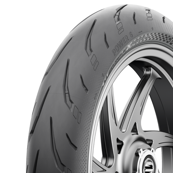 Tire Power 6 Front 120/70zr17 (58w) Radial Tl