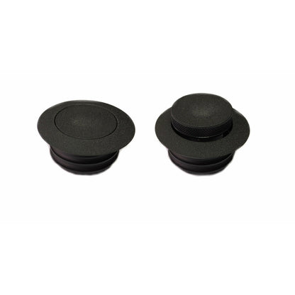 Pop Up Cap Rh `96 17 Black Wrinkle