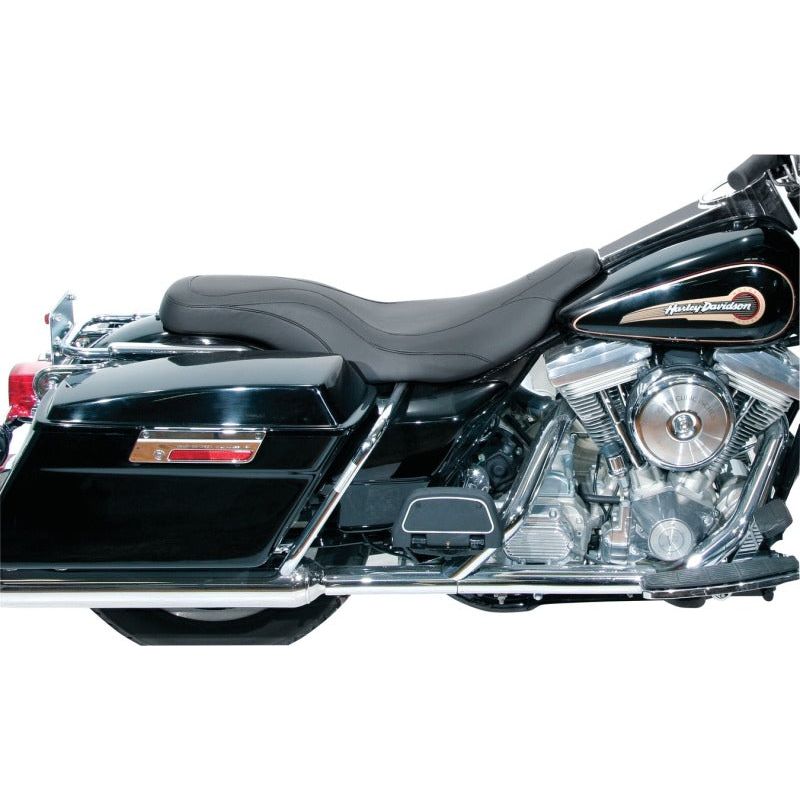 Mustang 97-07 Harley Electra Glide, Road Glide DayTripper 1PC Seat - Black
