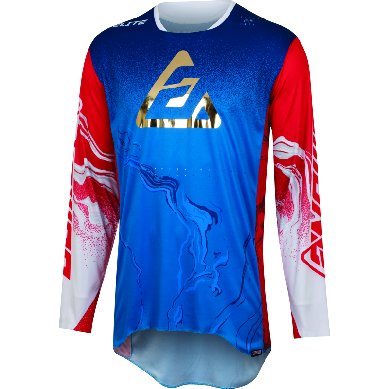 Answer 23 Elite Fusion Jersey Red/White/Blue - Large