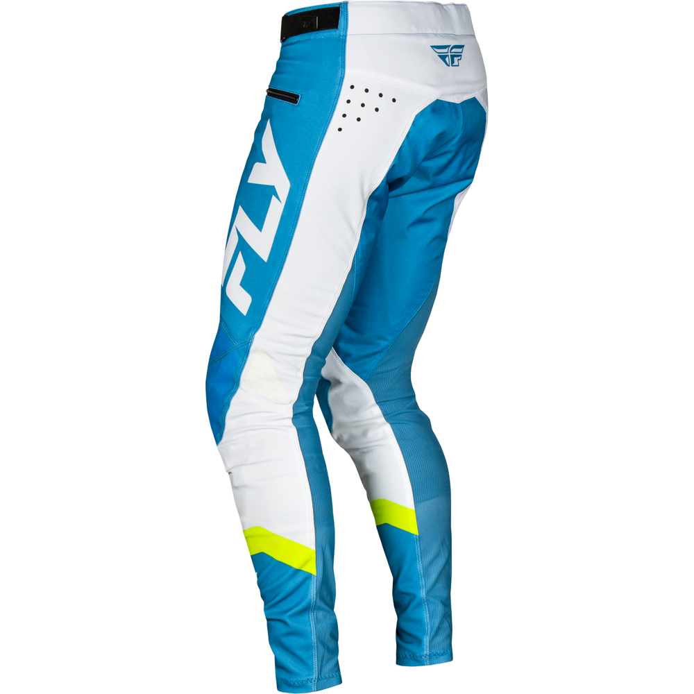 Rayce Bicycle Pants Blue/White/Lime Green Sz 30