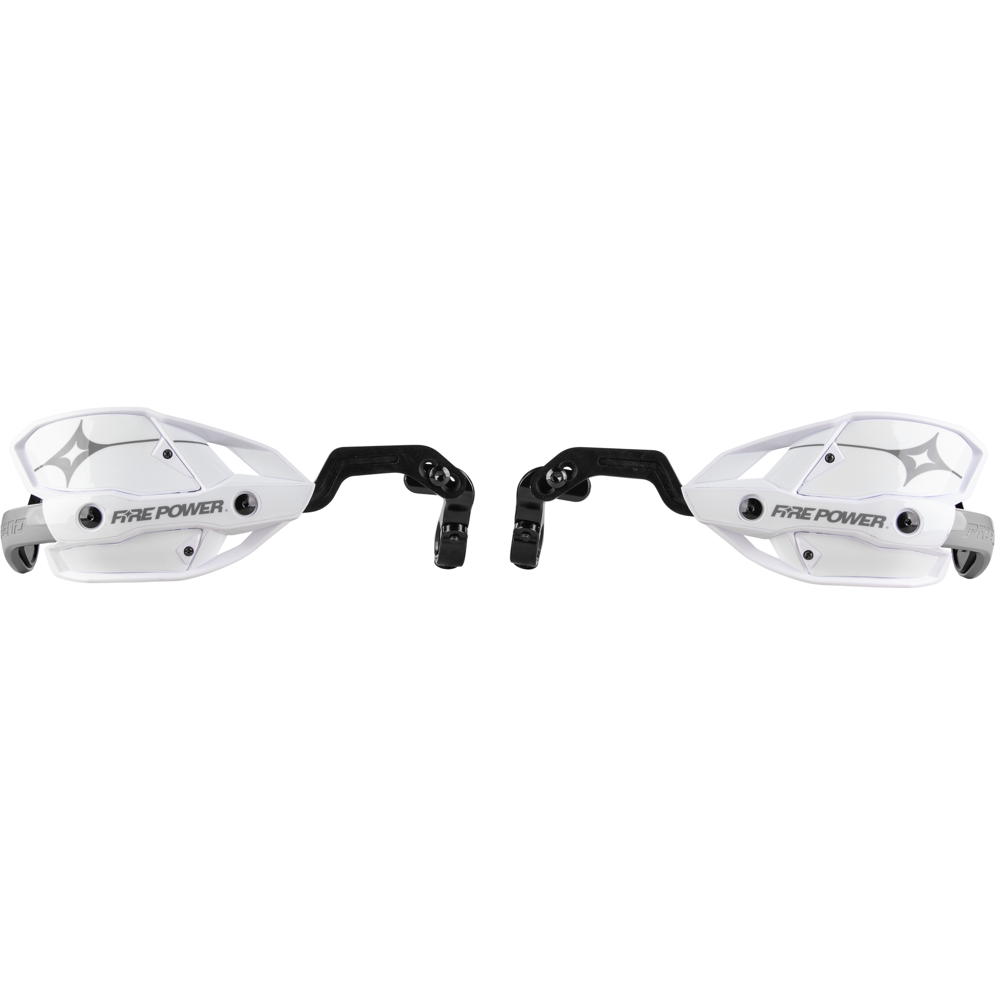 1 1/8" Closed Handguard White