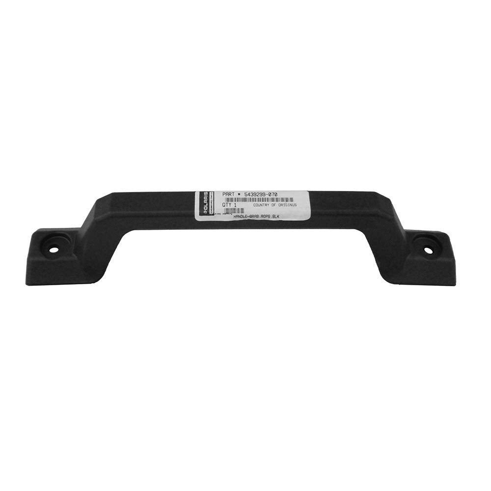 Polaris Ranger ROPS Grab Handle, Gloss Black, Genuine OEM Part 5439299-070, Qty 1