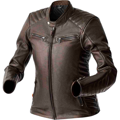 Womens Roadster Air D3o Jacket Brown Leather Md
