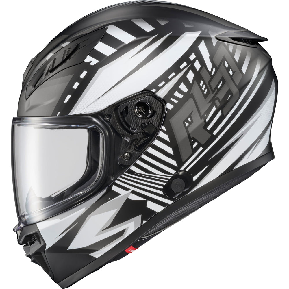 Exo R430 Full Face Helmet Head Trip Grey Lg