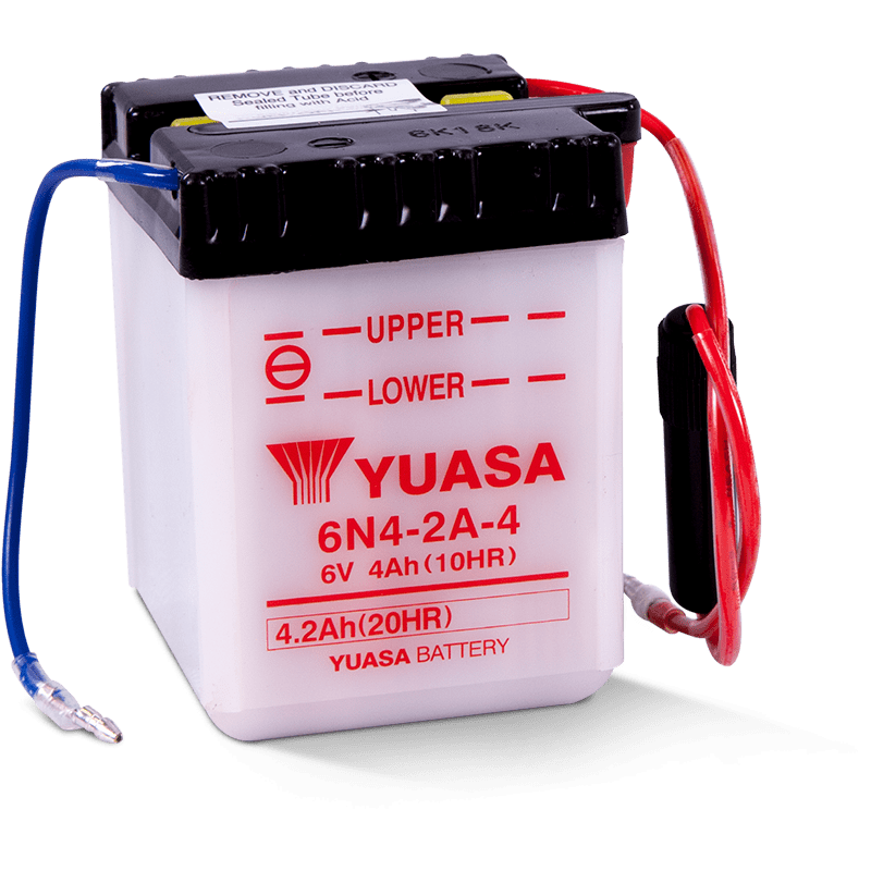 Yuasa 6N4-2A-4 Conventional 6-Volt Battery